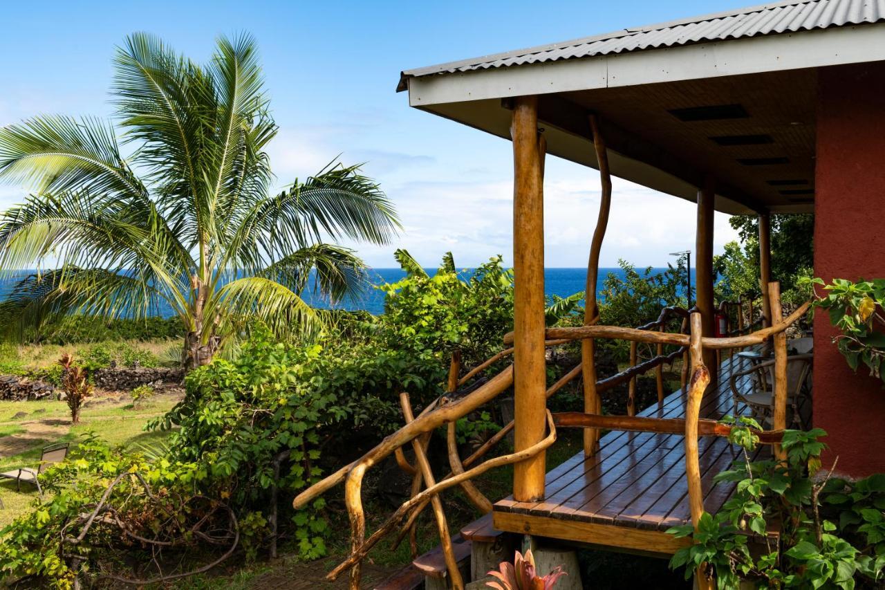 Pikera Uri Eco Lodge Hanga Roa Exteriör bild